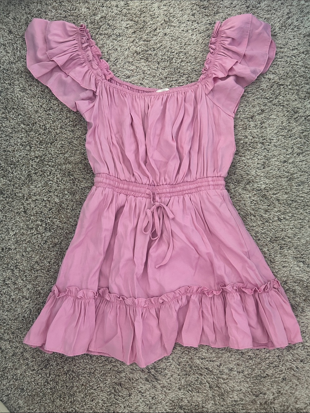 Pink Boutique Ruffle Summer Dress